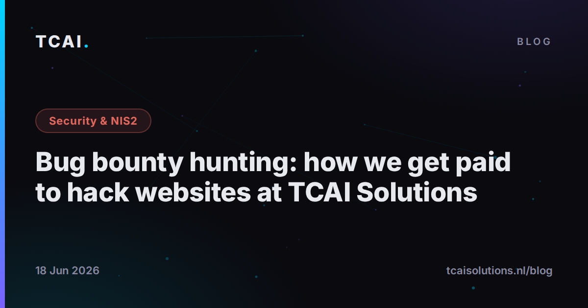 Bug bounty hunting: how we get paid to hack websites at TCAI Solutions